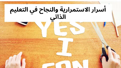 أسرار الاستمرارية والنجاح في التعليم الذاتي